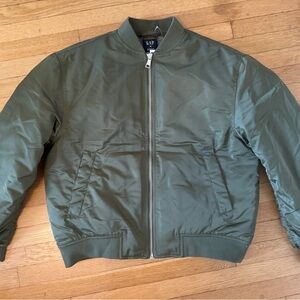 Khaki green Gap bomber jacket!